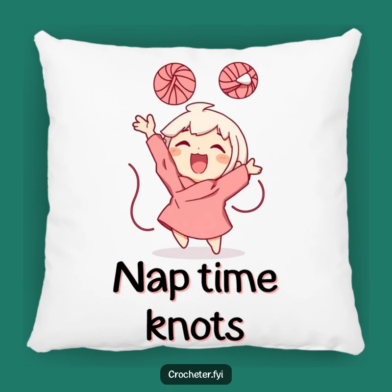 Funny Yarn Ball Character Pillow: Cozy Comfort with Playful Joy