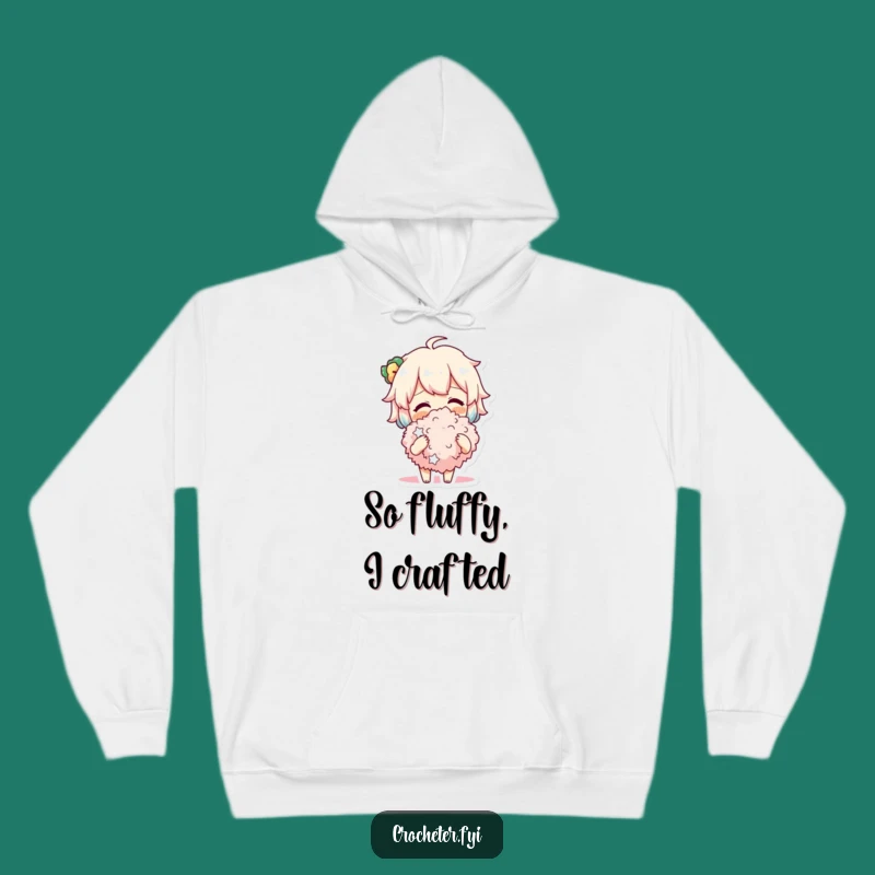 Funny Pom-Pom Maker Hoodie: Cozy Cheerful Crafter Funny Gift for Crafty Comfort
