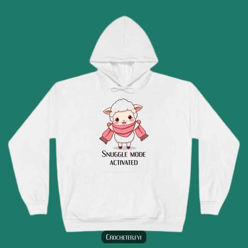 Funny Sheep Scarf Hoodie - Cozy & Cheerful Winter Wear