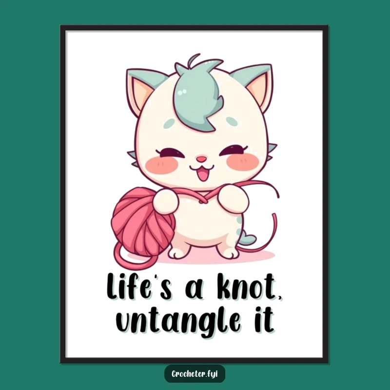 Funny Free Printable Wall Art: Mischievous Character - Quirky Downloadable Decor