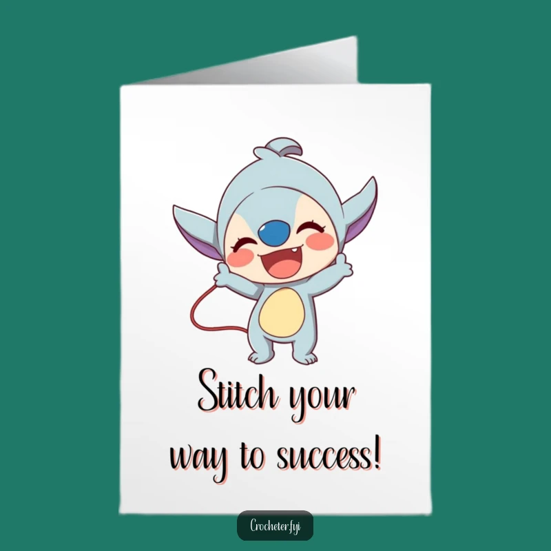 Free Printable Congrats Card: Stitching Skills Mastered, Exciting Downloadable for Crafters!