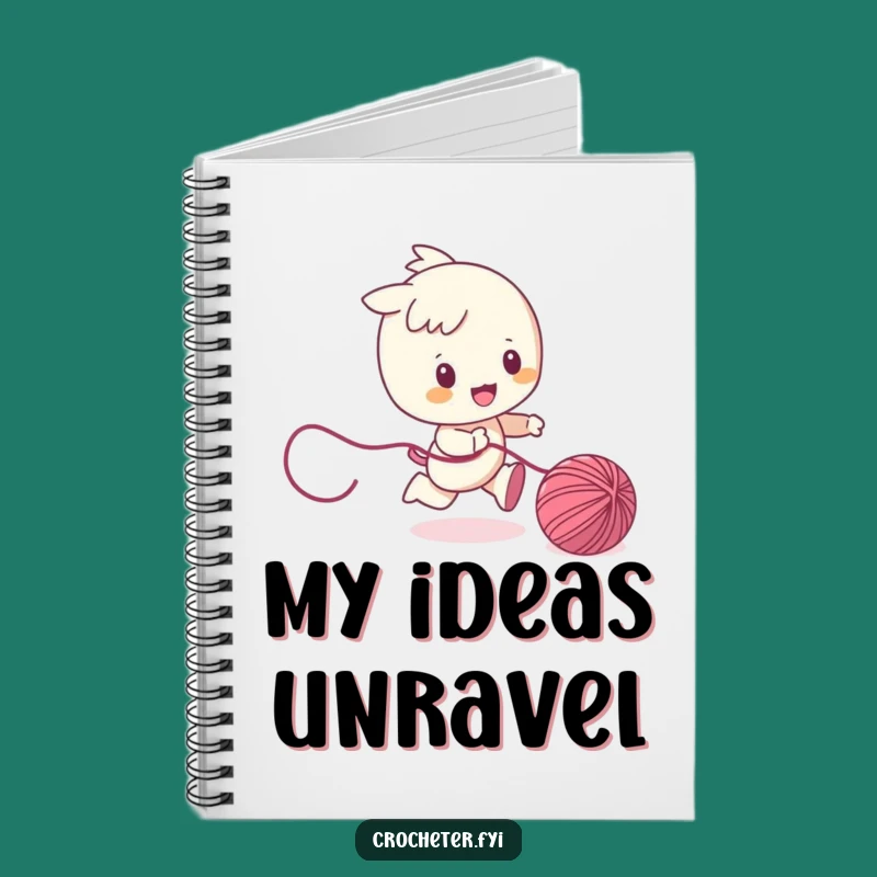 Funny Yarn Chaser Notebook: Playful Journal Funny Gift Idea