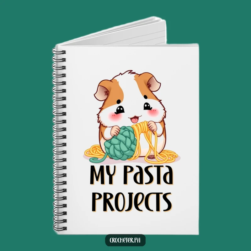 Funny Guinea Pig Crochet Notebook: Hilarious Journal for Pet & Craft Enthusiasts