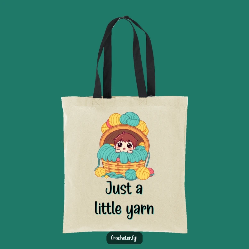 Funny Crafter's Dream Tote Bag: Carry Your Yarn (and Humor) in Style